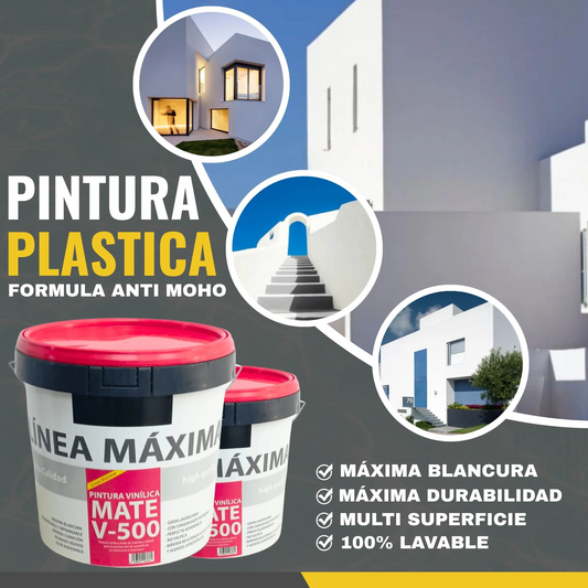 PINTURA PLÁSTICA MATE VINÍLICA | Snappyblue®